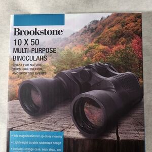Brookstone Black Multi-Purpose Binoculars